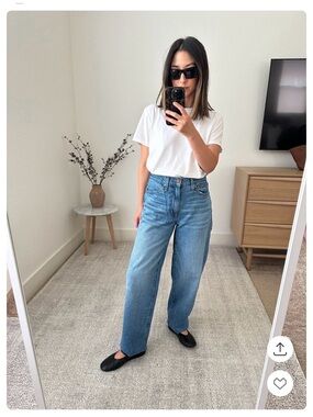 Madewell the slouchy boyjean
